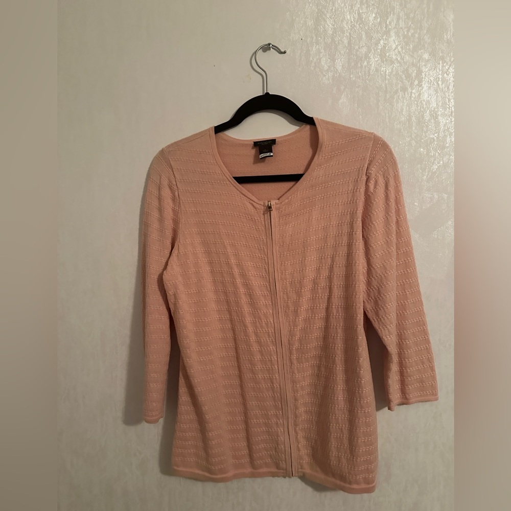 Ann Taylor zippered cardigan